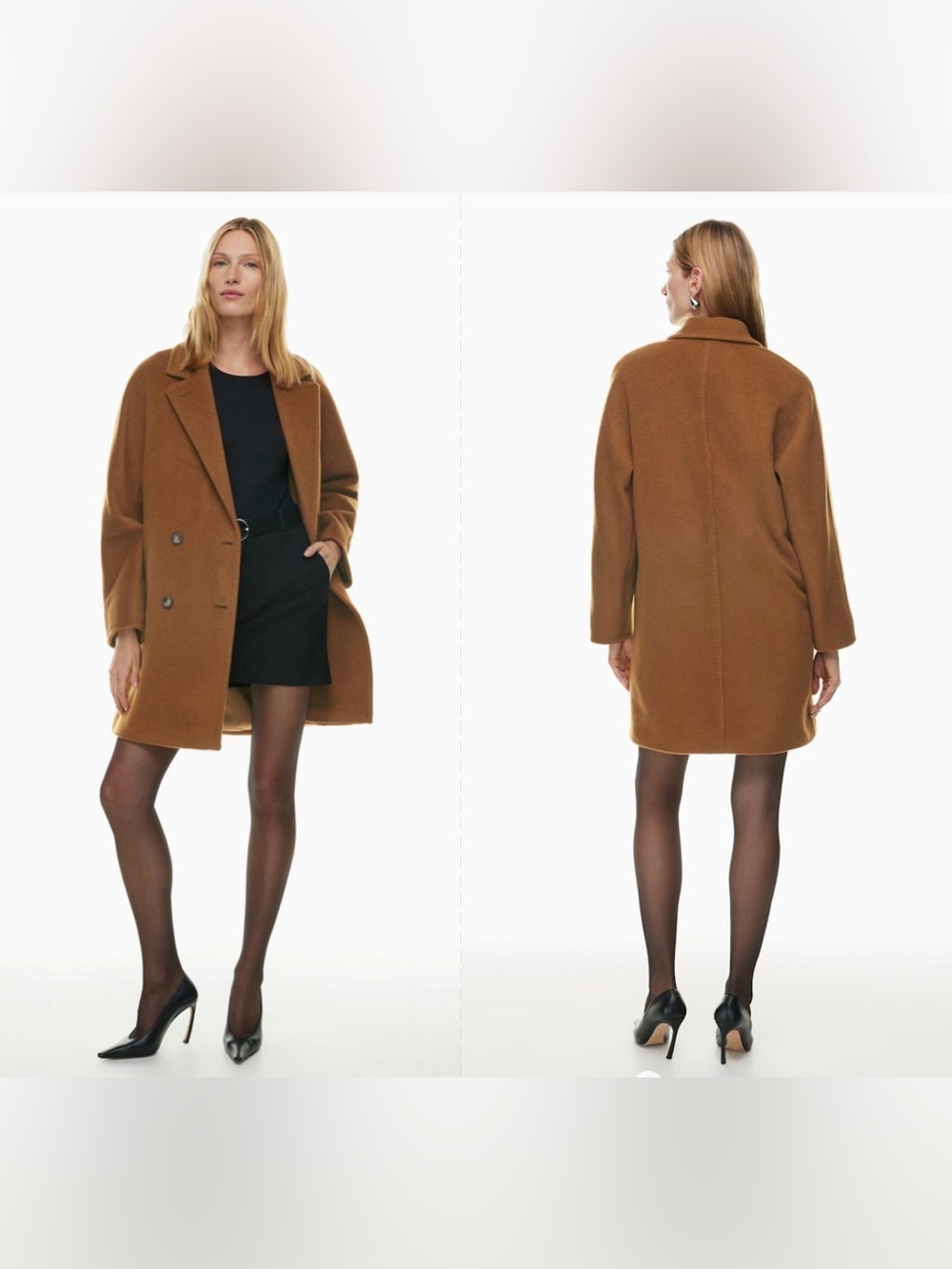 Babaton The Slouch™ Coat Mid Sz XXS